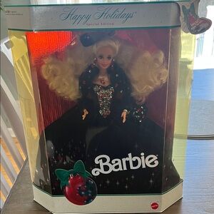 1991 Barbie Happy Holidays Special Edition Doll